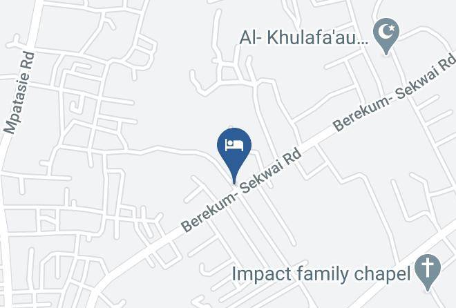Berekum - Nhyira Hotel Maps