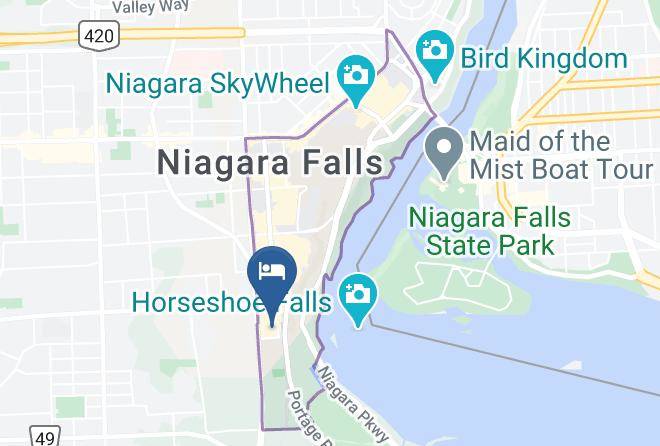 Niagara - Niagara Falls Marriott On The Falls Maps