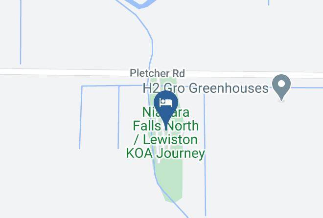 Niagara Falls North Lewiston Koa Journey Map