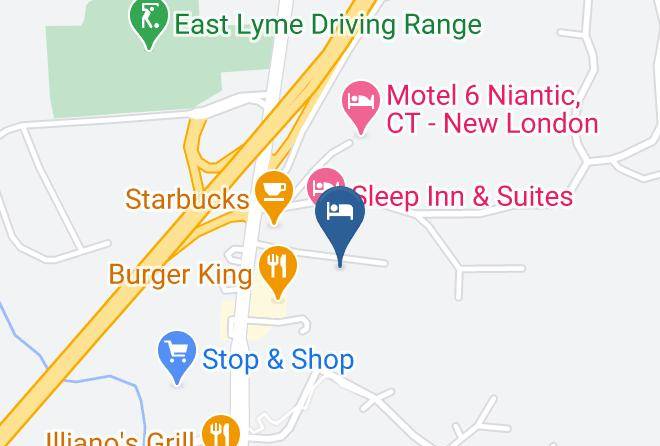 New London - Niantic Motel Maps