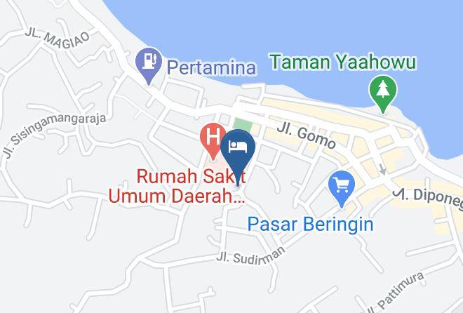 Nias Regency - Nias Palace Hotel Maps