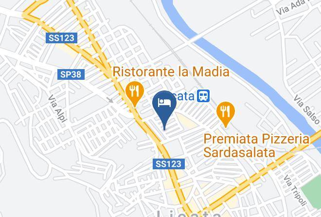 Agrigento - Nicadomus B&b Maps