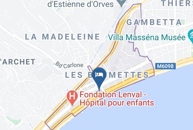 Maritime Alps - Nice 115 By The Sea Maps