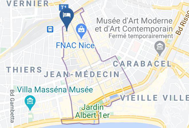 Maritime Alps - Nice Art Hotel Maps