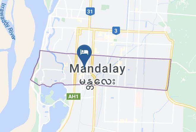 Mahaaungmye - Nice Dream Hotel Maps