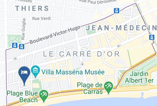Maritime Alps - Nice Home Studios Lido Maps