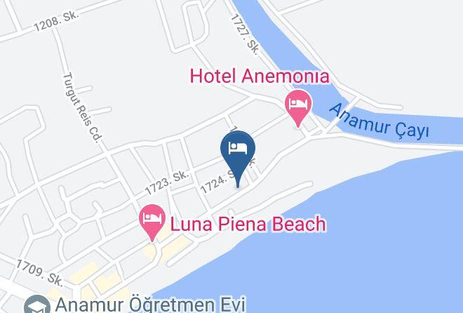 Anamur - Nice Hotel Anamur Maps