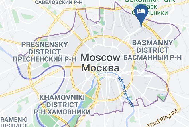 Moscow - Nice Hotel Loft Maps