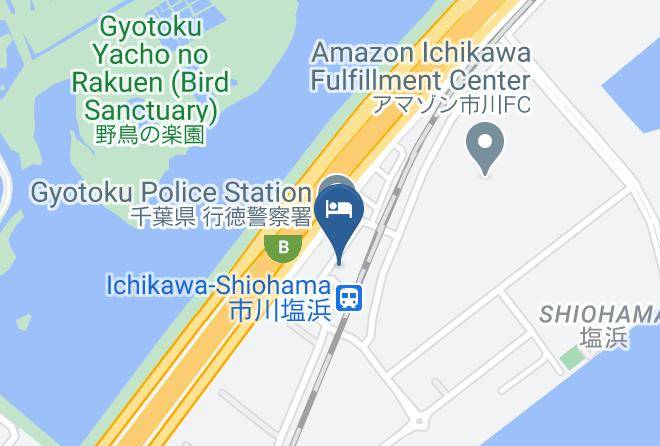 Ichikawa City - Nice Inn Hotel Ichikawa Tokyo Bay Maps