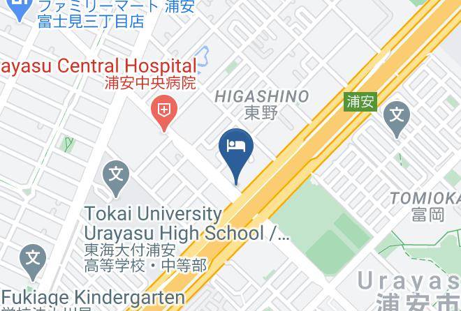 Nice Inn Hotel Maihama Tokyo Bay Map