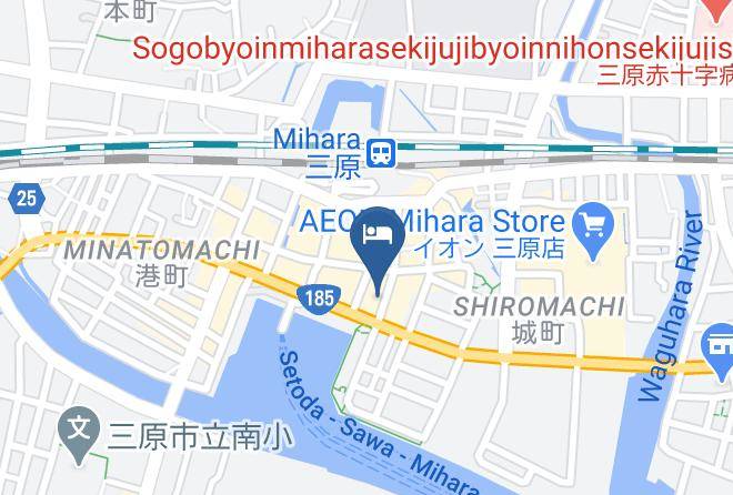 Mihara City - Nice Inn Mihara Maps