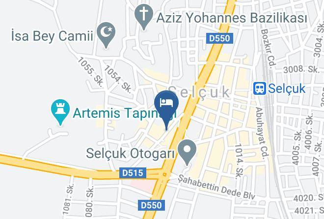 Selcuk - Nicea Hotel Maps