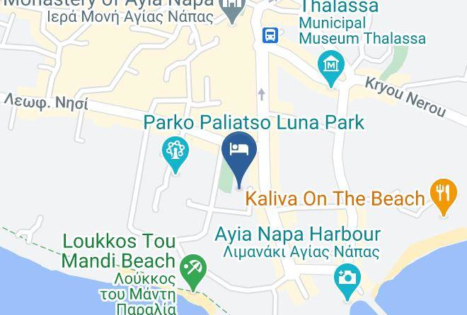 Cyprus - Nicholas Color Hotel Maps