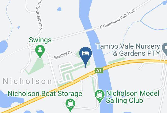 East Gippsland - Nicholson Hotel Maps