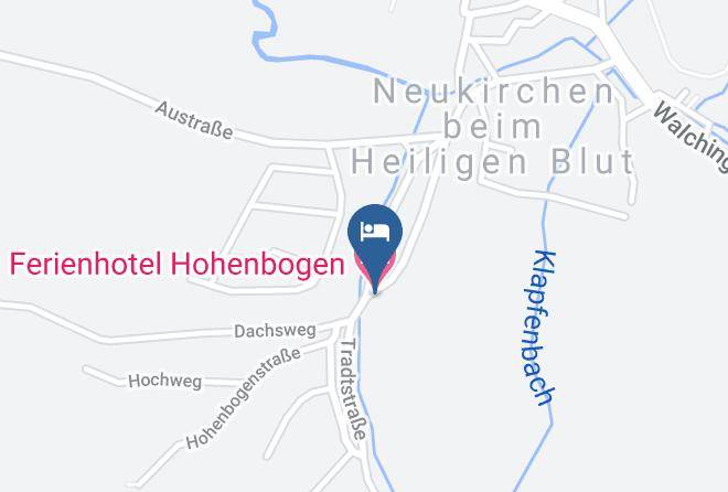 Cham - Ferienhotel Hohenbogen Maps