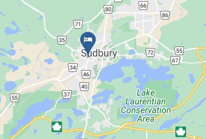 Greater Sudbury - Nickel City Hotel Maps