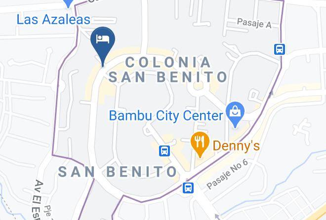 San Salvador - Nico Urban Hotel Maps