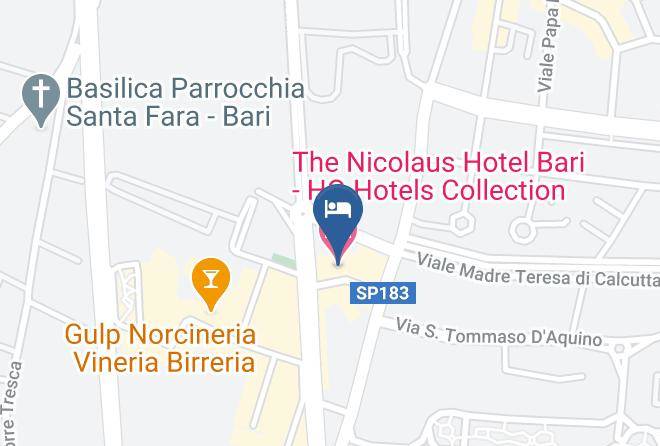 Bari - The Nicolaus Hotel Bari Ho Hotels Collection Maps