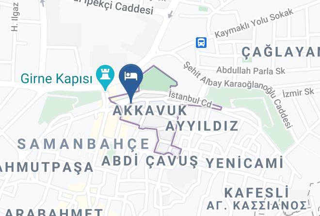 Lefkosa - Nicosia Eagle Eye Boutique Hotel Maps