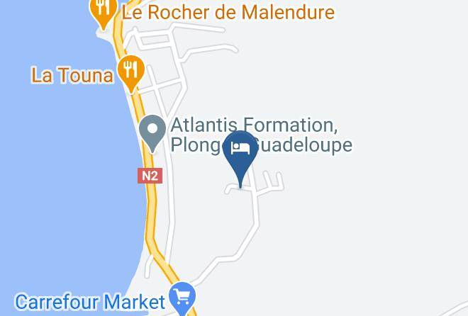 Bouillante - Nid Tropical Maps