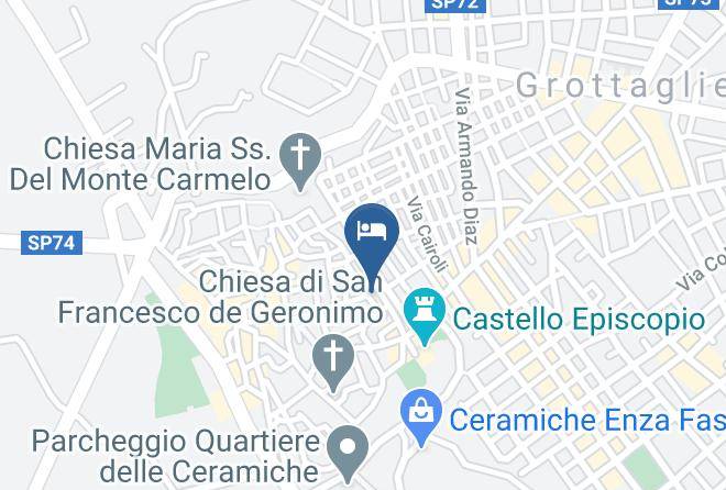 Taranto - Nido Petra B & B Maps