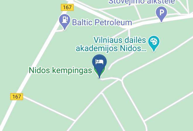 Nidos Kempingas Map
