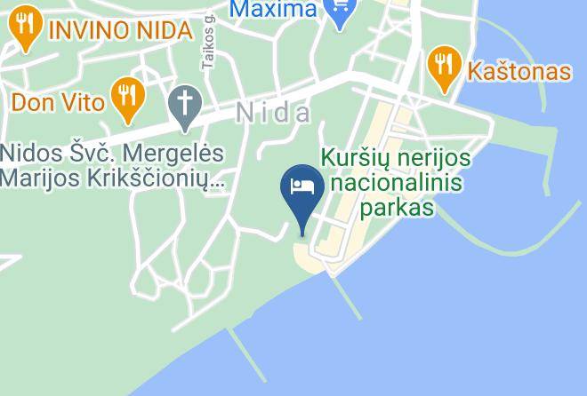 Neringa - Nidos Seklycia Sveciu Namai Nidos Elnias Maps