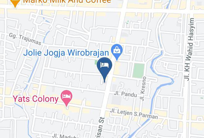 Kota Yogyakarta - Nidya Business Hotel Maps