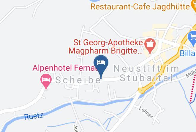 Innsbruck Land - Niedrigenergie Ferienhaus Artho Maps