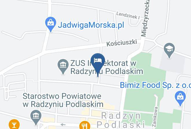 Radzynski - Niedzwiadek Hotel Maps
