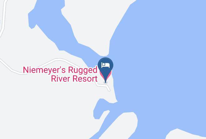 Niemeyer's Rugged River Resort Map