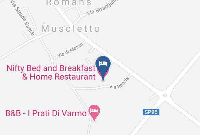 Udine - Nifty Bed And Breakfast & Home Restaurant Maps