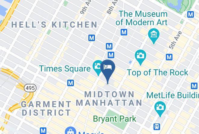 Night Hotel By Sb At Times Square Map