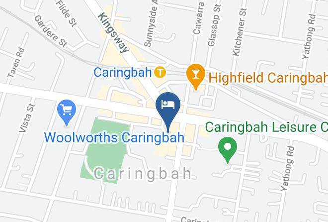 Sutherland Shire - Nightcap At Caringbah Hotel Maps