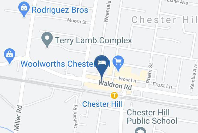 Chester Hill - Nightcap At Chester Hill Hotel Maps