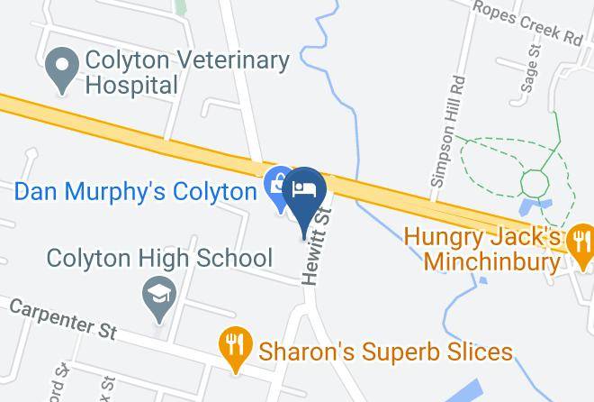 Nightcap At Colyton Hotel Map