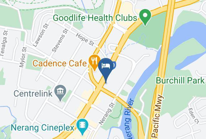 Gold Coast - Nightcap At Commercial Hotel Maps