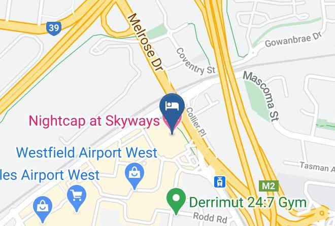 Moonee Valley - Nightcap At Skyways Hotel Maps