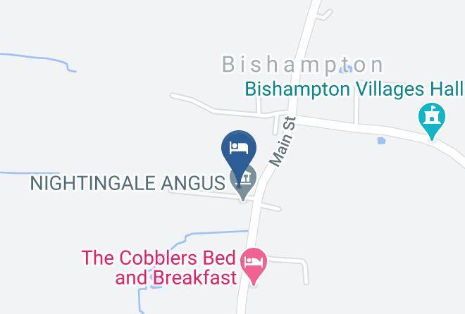 Worcs - Nightingale Bed And Breakfast Maps