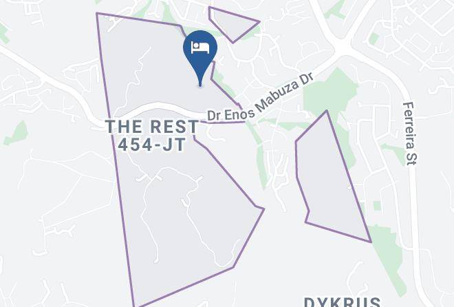 Mbombela - Nightjar Guest Lodge Maps