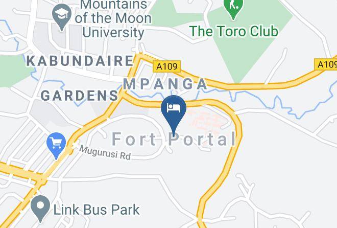 Kabarole - Nightrose Hotel Maps