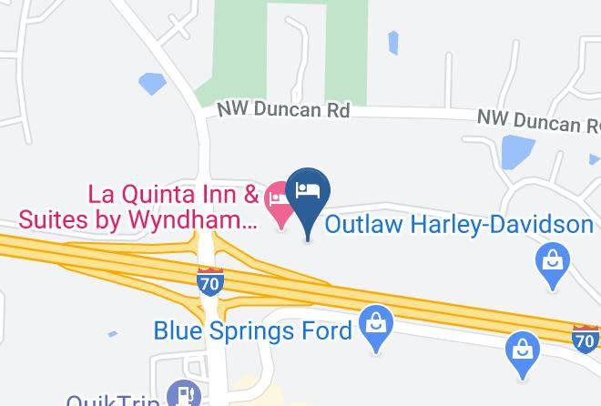 Jackson - Motel 6 Blue Springs Mo Maps