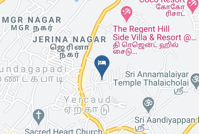 Yercaud - Niha Hotels&resorts Maps