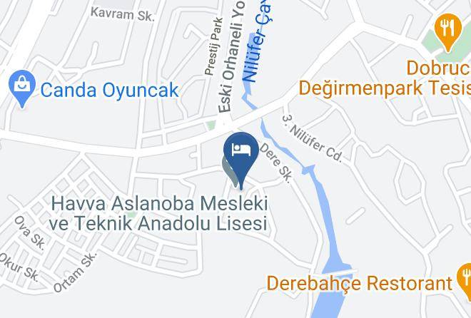 Nilufer - Nihat Aslanoba Uygulama Oteli Maps