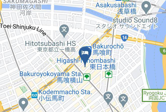 Chuo Ward - Nihonbashi Reyado Hotel For Group Maps