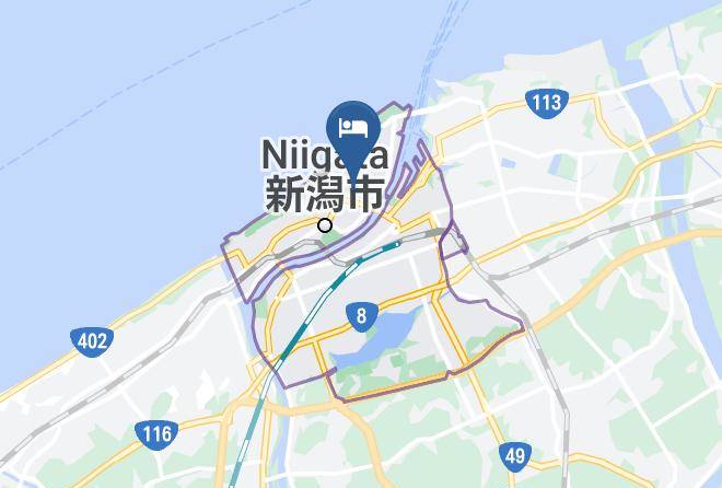 Niigata City Chuo Ward - Niigata City Hotel Maps