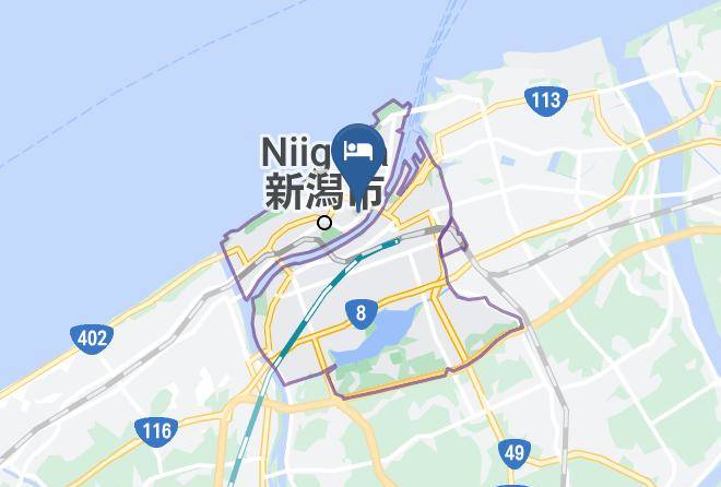 Niigata East Hotel Map