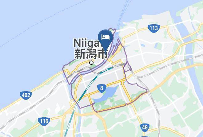 Niigata Grand Hotel Map - Niigata Pref - Niigata City Chuo Ward