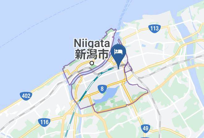 Niigata City Chuo Ward - Niigata Park Hotel Maps