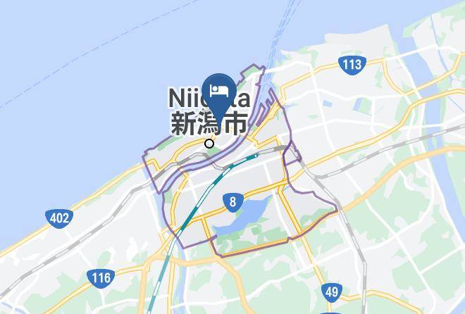 Niigata City Chuo Ward - Niigata Terminal Hotel Maps